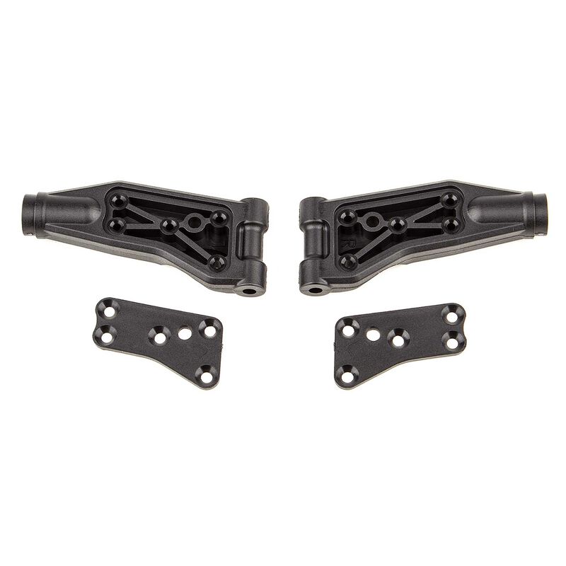 Factory Team Heavy Duty Front Upper Suspension Arms, 1/8 Team Associated RC8B3.2