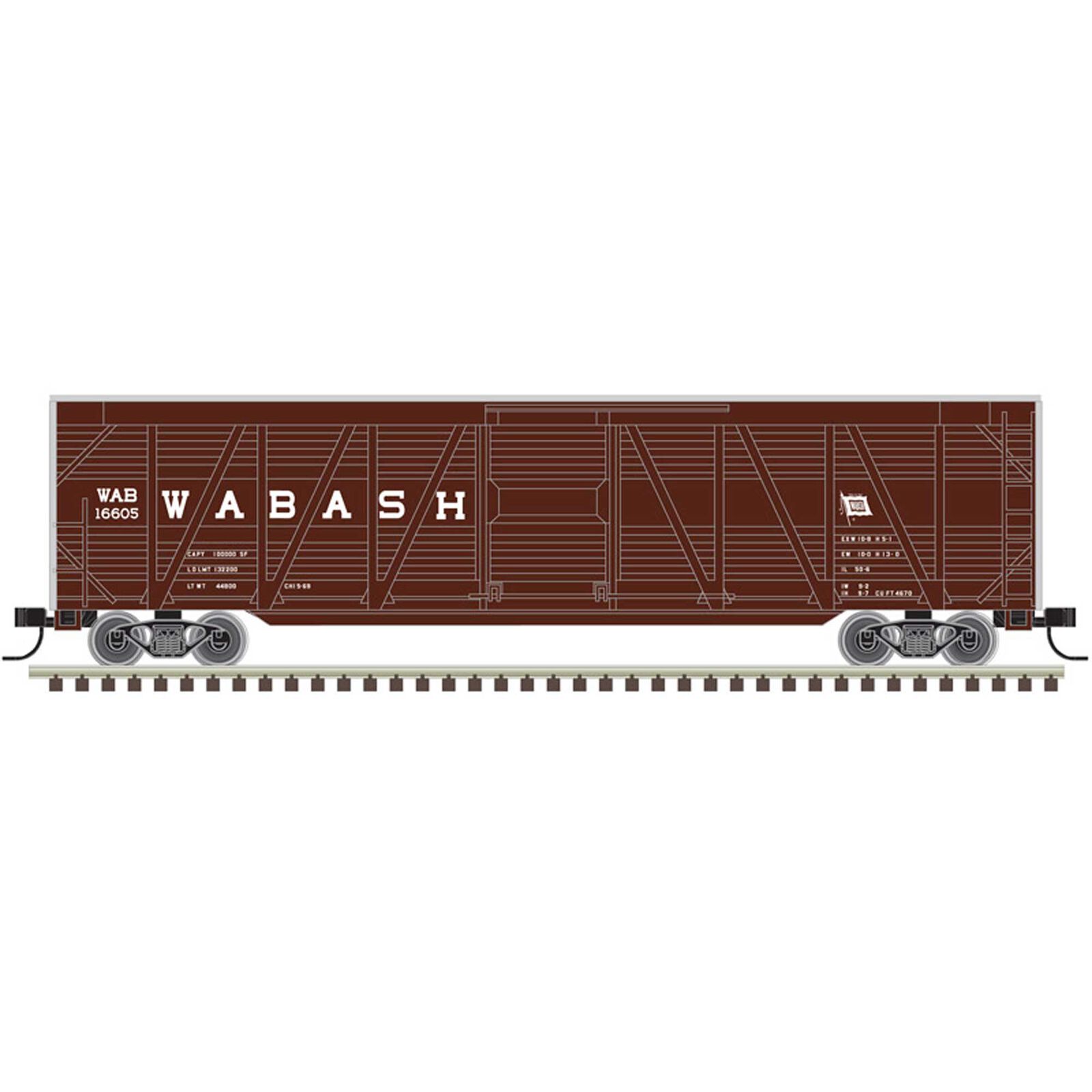 N 50' Stock Car Wabash #16502