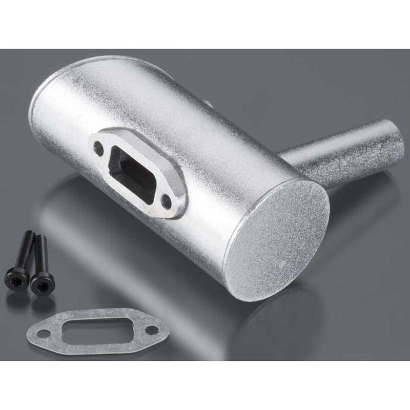 Muffler Left 1-Hole: DLE-40