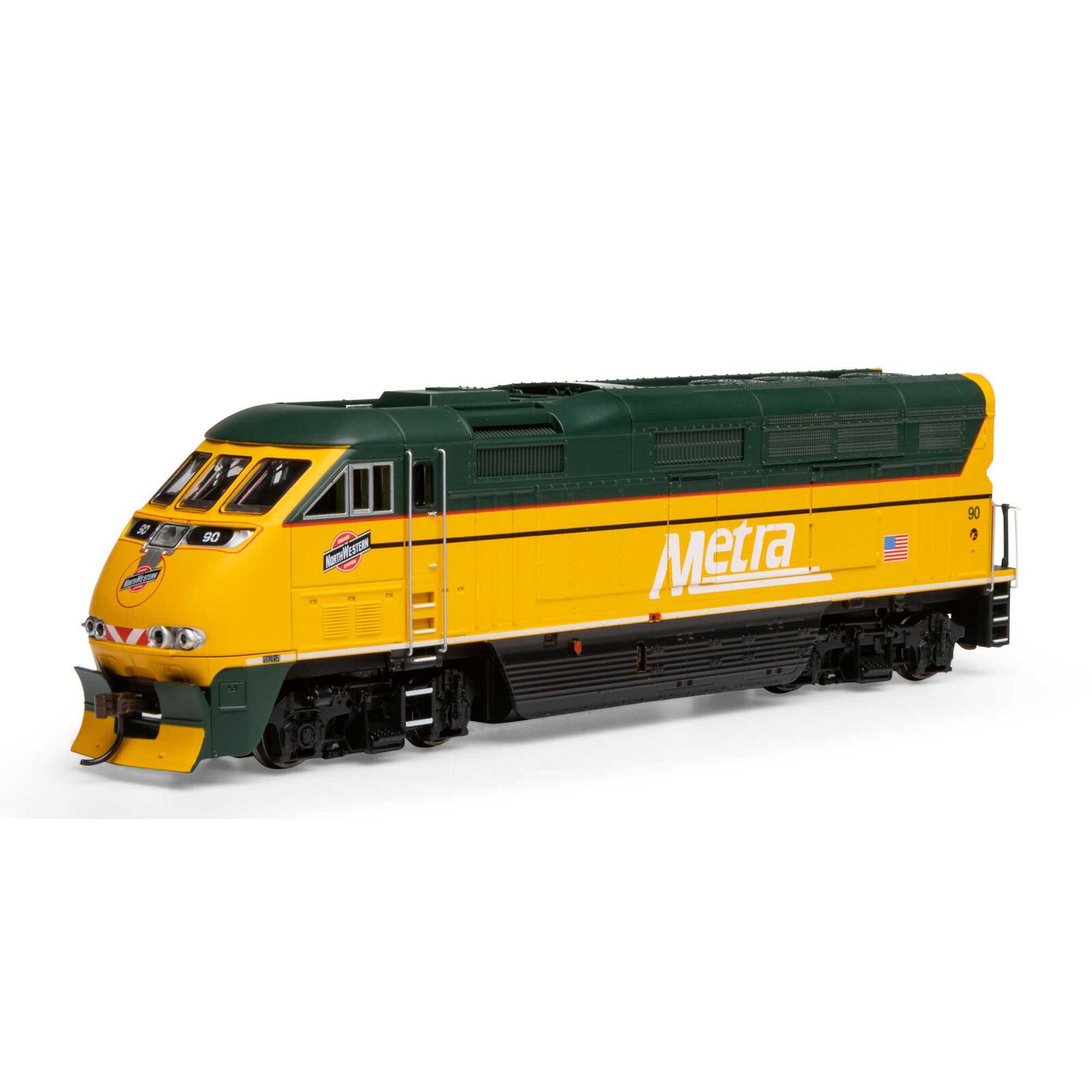 HO RTR F59PHI with DCC & Sound, METX #90