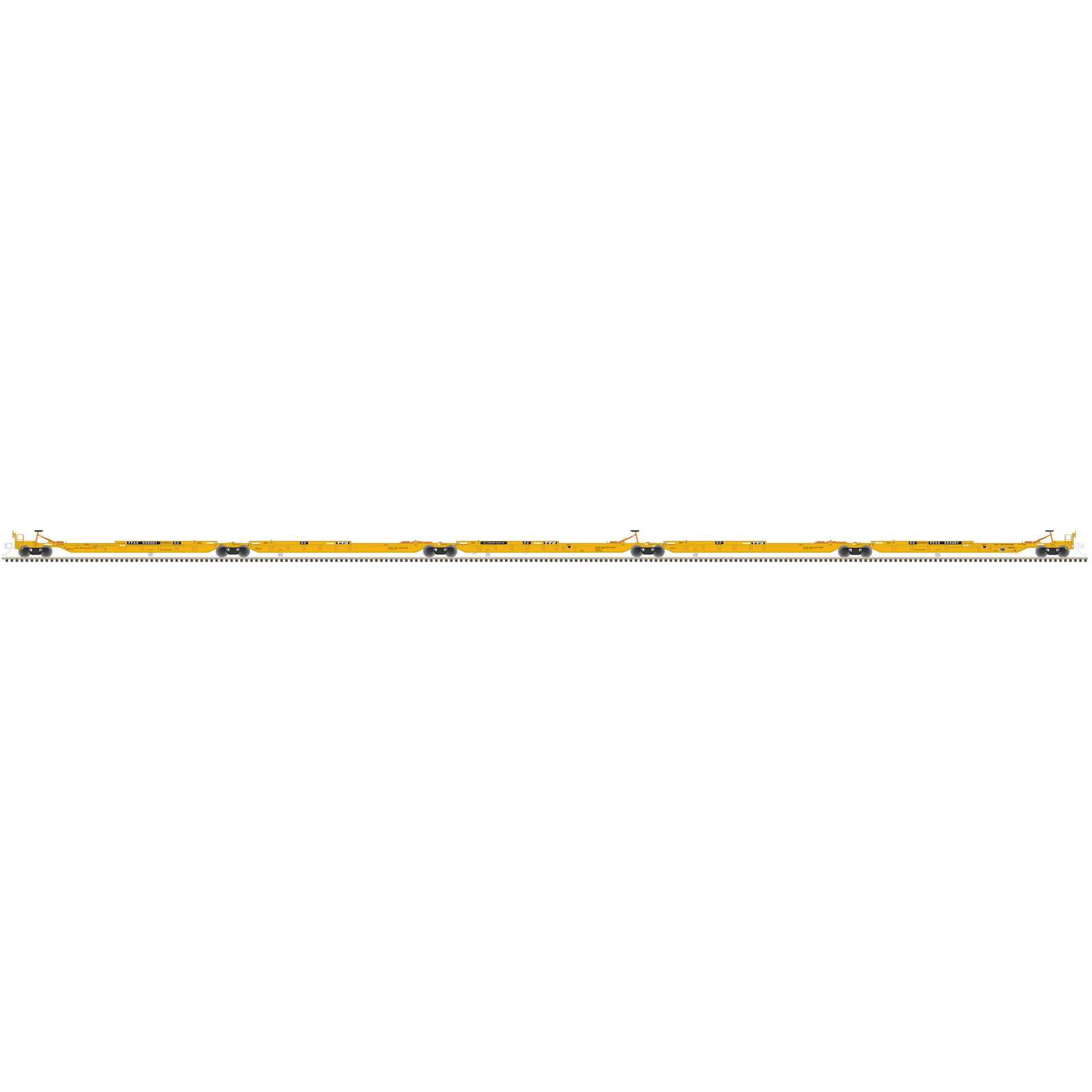 N 53' 5-Platform Spine Car TTX #555010