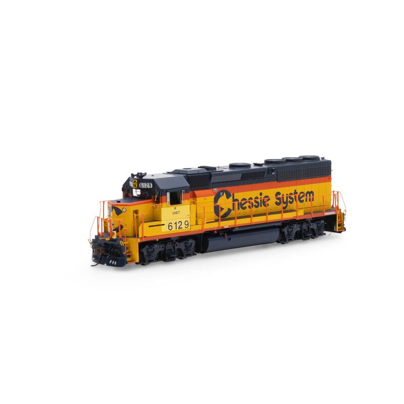 HO GP40-2 with DCC & Sound, Chessie/CSX #6129