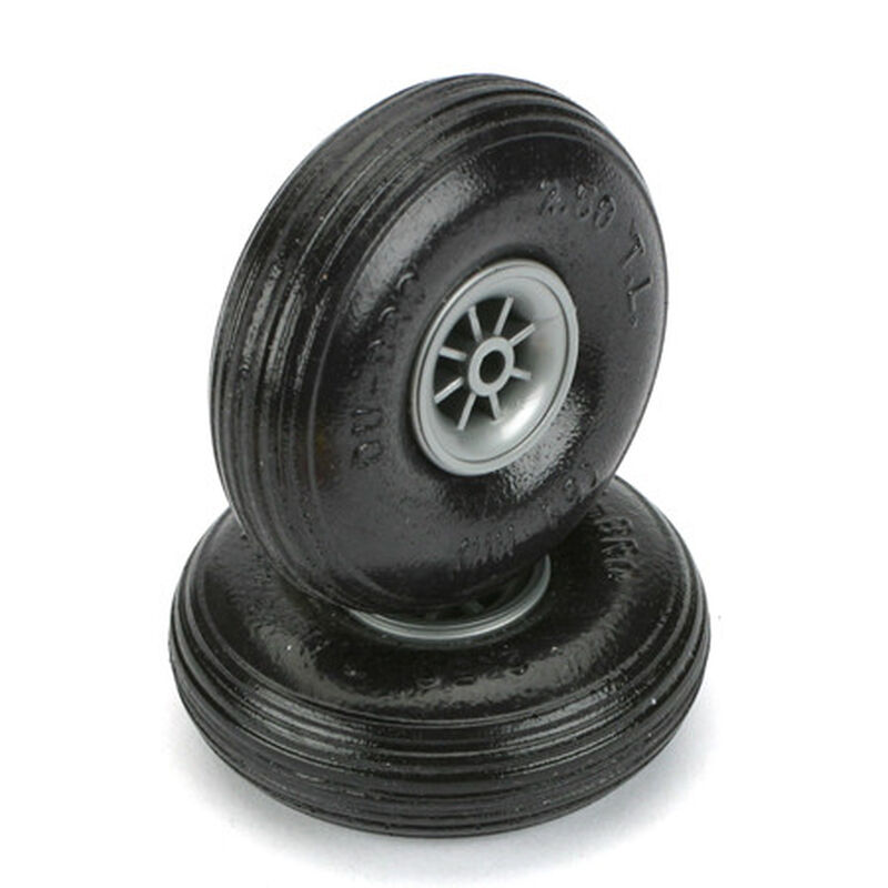 Treaded Lite Wheels, 2-1/2"