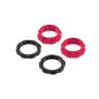 S8E Machined Spring Collars &ndash; Red