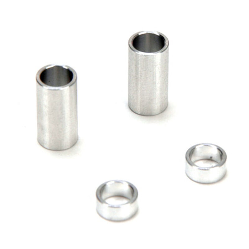 Rear Axle Spacer Set, Aluminum: CCR, NCR SE