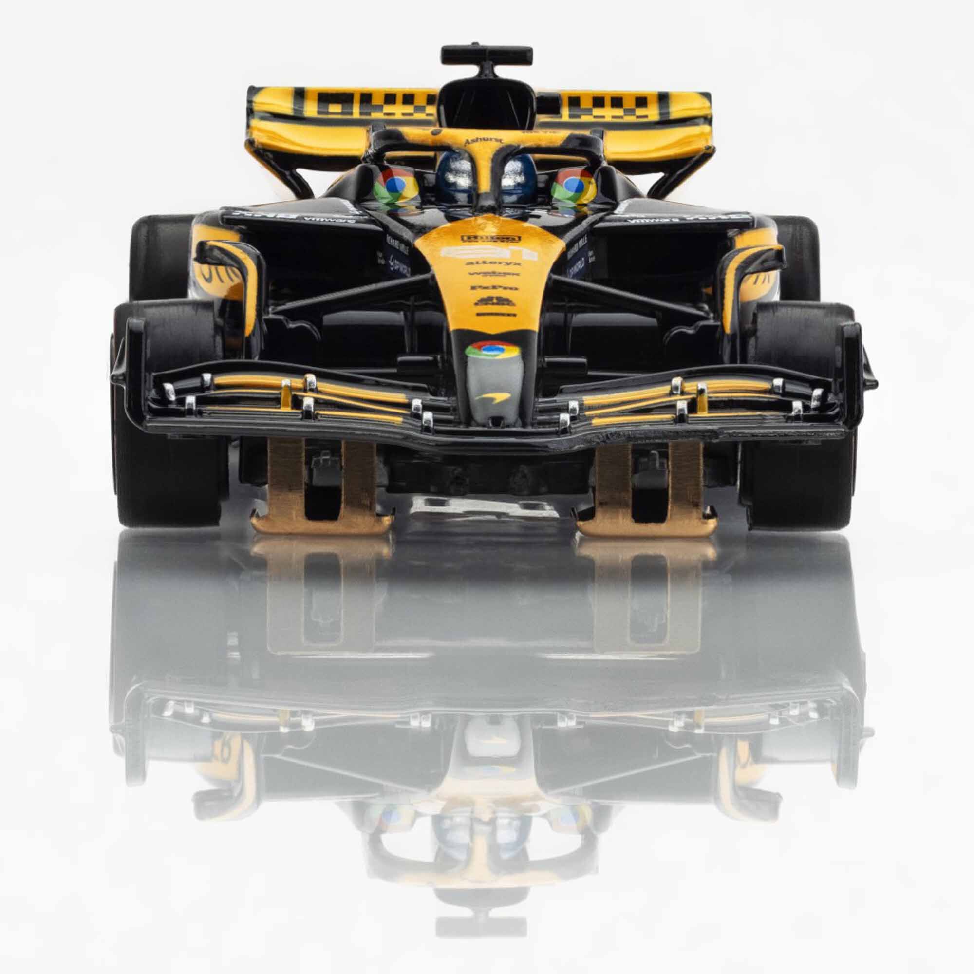 AFX/Racemasters HO 2024 McLaren MCL38 #81 F1 Mega G+ Slot Car