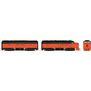 HO ALCo FA-1+FB-1 DC/Silent NH Orange 0416+0457