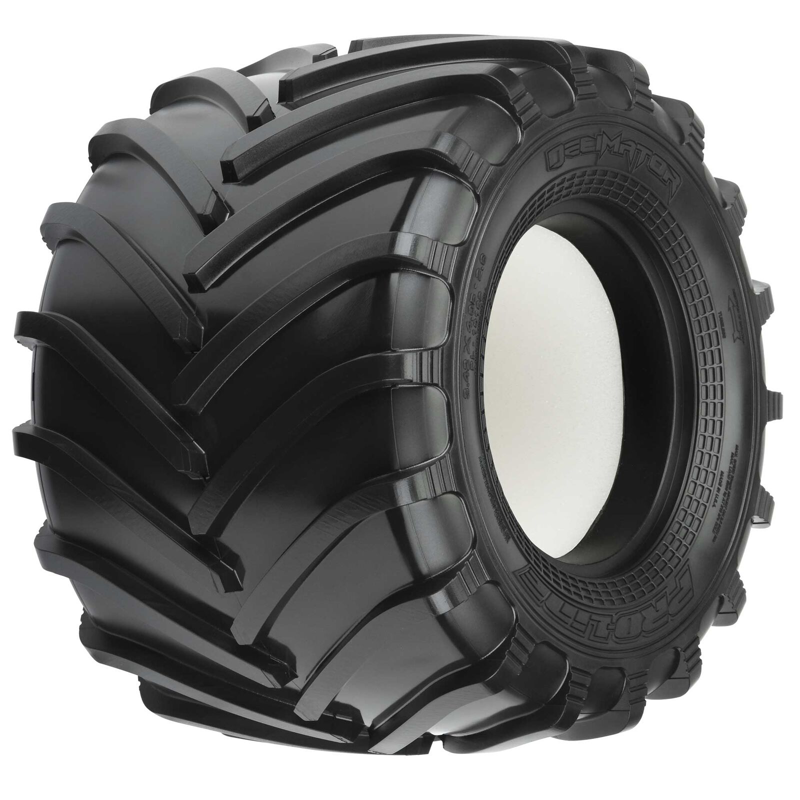 Decimator 2.6" M3 Tires, F/R (2): Clod Buster