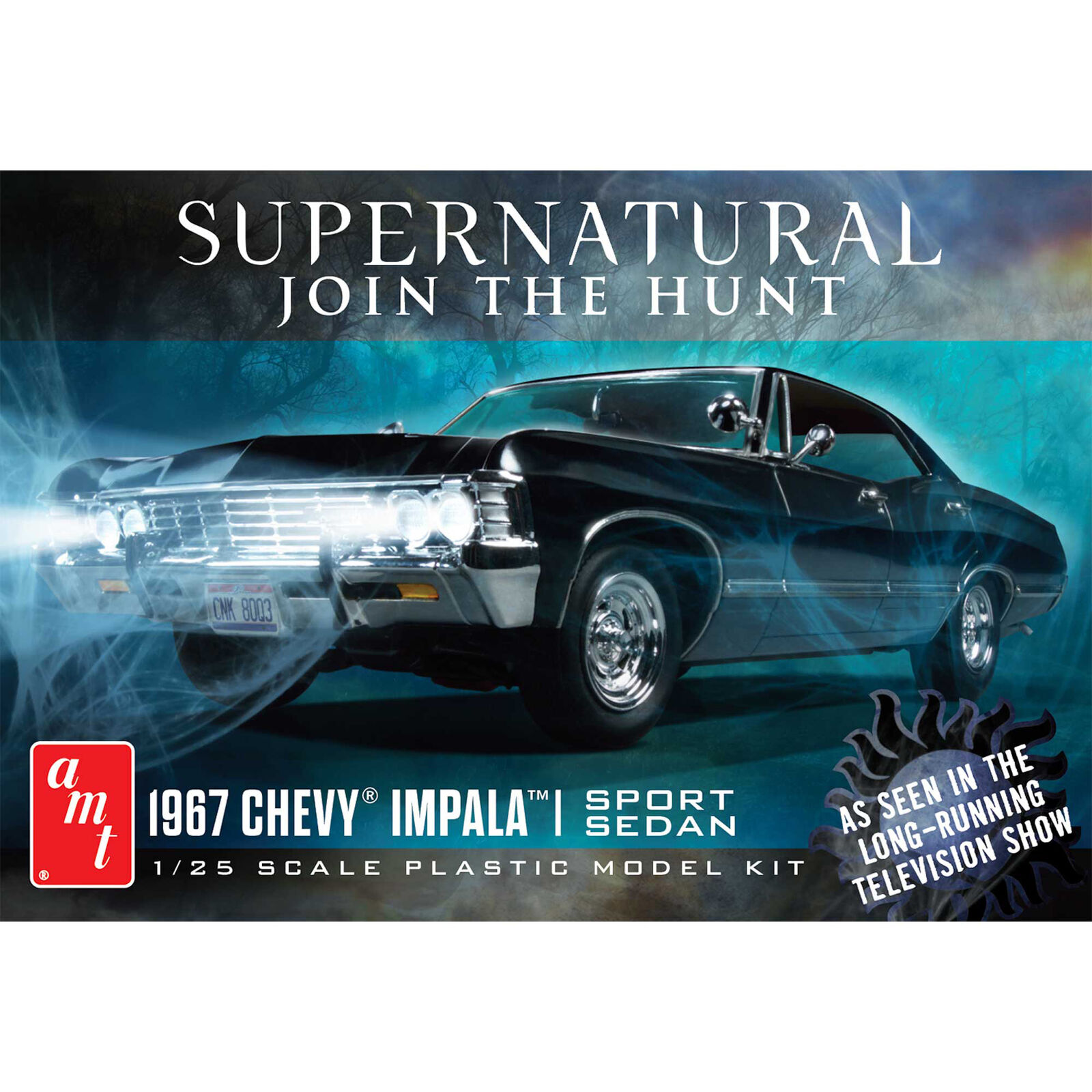 1/25 1967 Impala, Supernatural, Model Kit