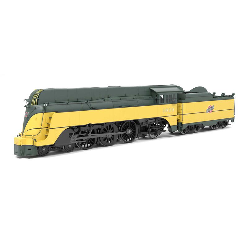 HO C&NW 4-6-2 "Yellow Jacket", #1620, 1944 Appearance, No-Sound / DCC-Ready