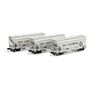 N ACF 2970 Covered Hopper, EL with ACI Primed For Grime #21378/21380/21385 (3)