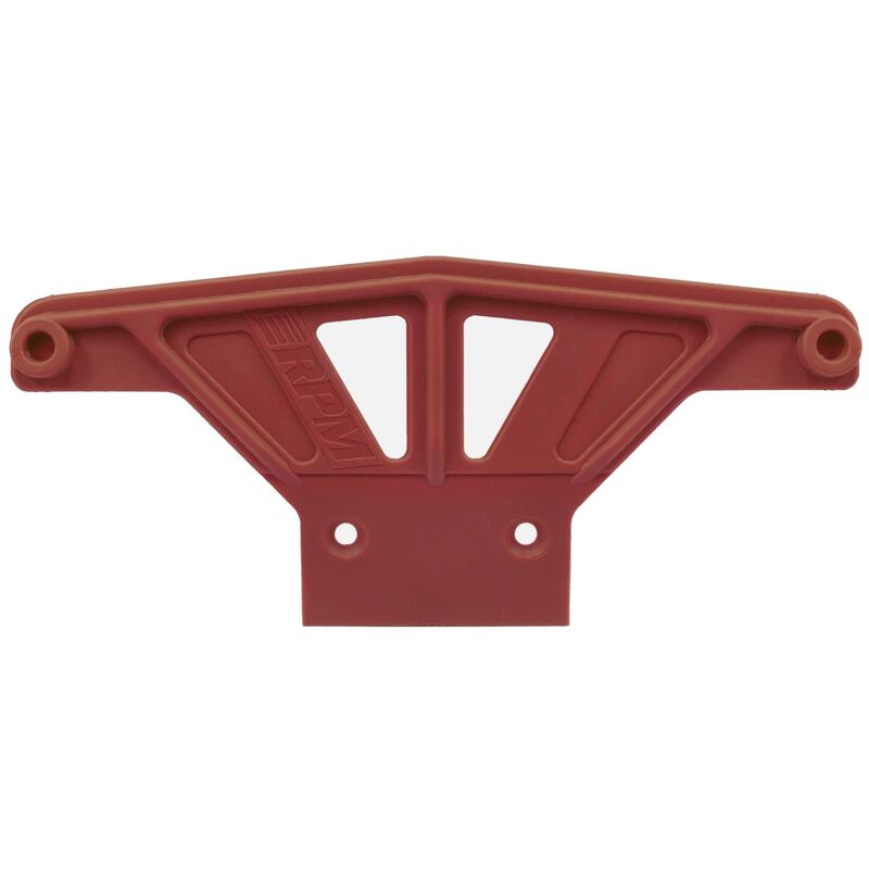 Wide Front Bumper, Red: Rustler and Stampede 2WD