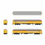 HO CSS Heavyweight 5-Car Passenger Set, Chessie Steam Special Scale (2, 5, 6, 7, 18)