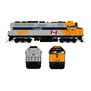 N Scale VIA Rail Canada F40PH-2D (DC Silent) #6402