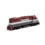 HO GP38-2 Locomotive with DCC & Sound, EMD Lease #813