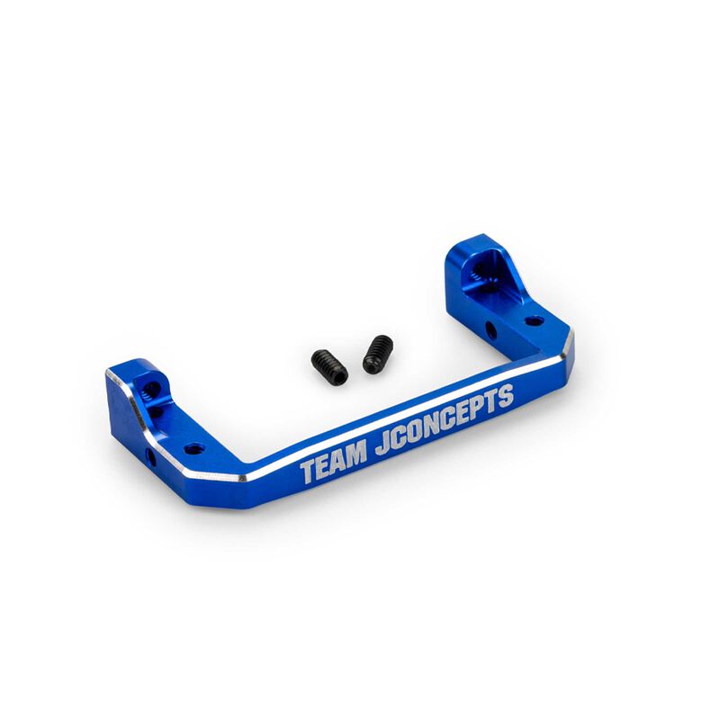 Aluminum Servo Mount Bracket, 1/10 Team Associated RC10/ RC10T/ RC10GT, Blue