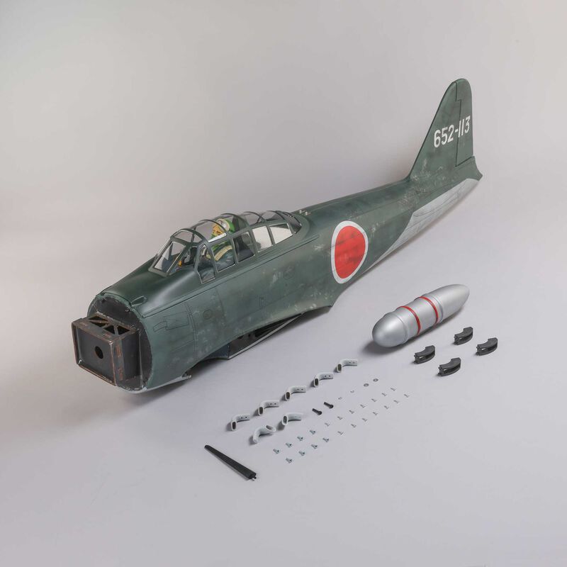 Fuselage: A6M Zero 30-38cc