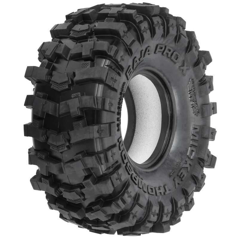 1/10 Class 0 MT Baja Pro X G8 F/R 1.55" Crawler Tires (2)