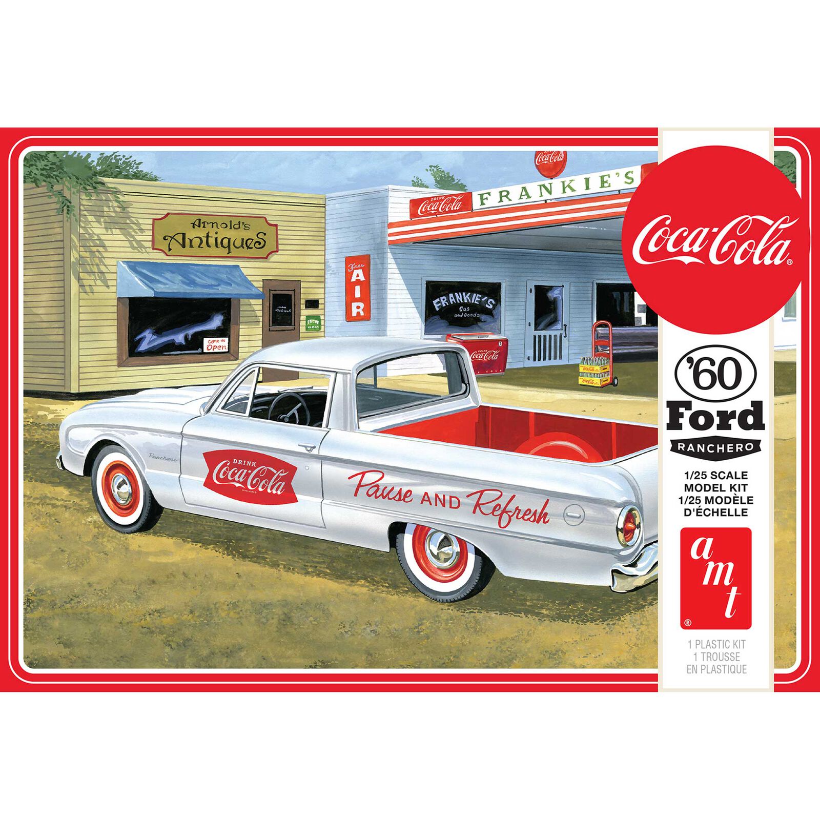 1/25 1960 Ford Ranchero with Coke Chest Coca-Cola