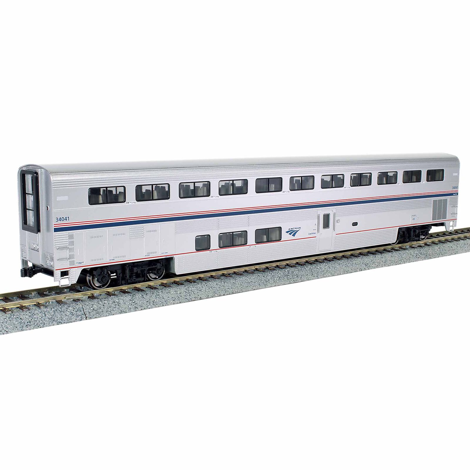 HO Amtrak Superliner I Coach Phase VI #34055