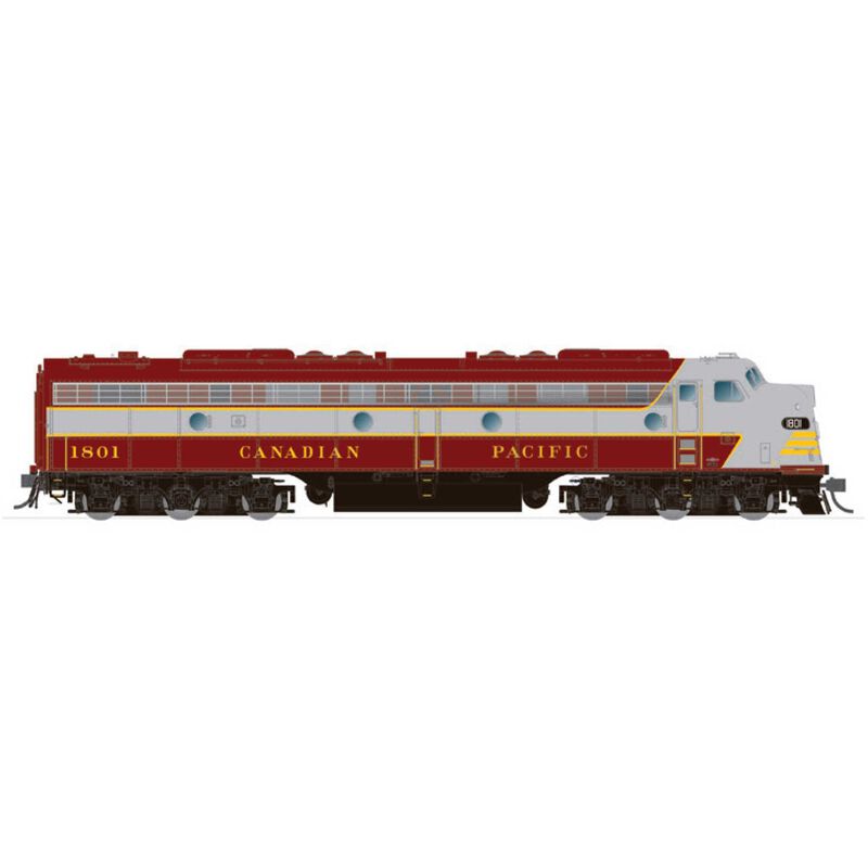 HO EMD E8A (DC/Silent): CPR - Block Scheme: #1800