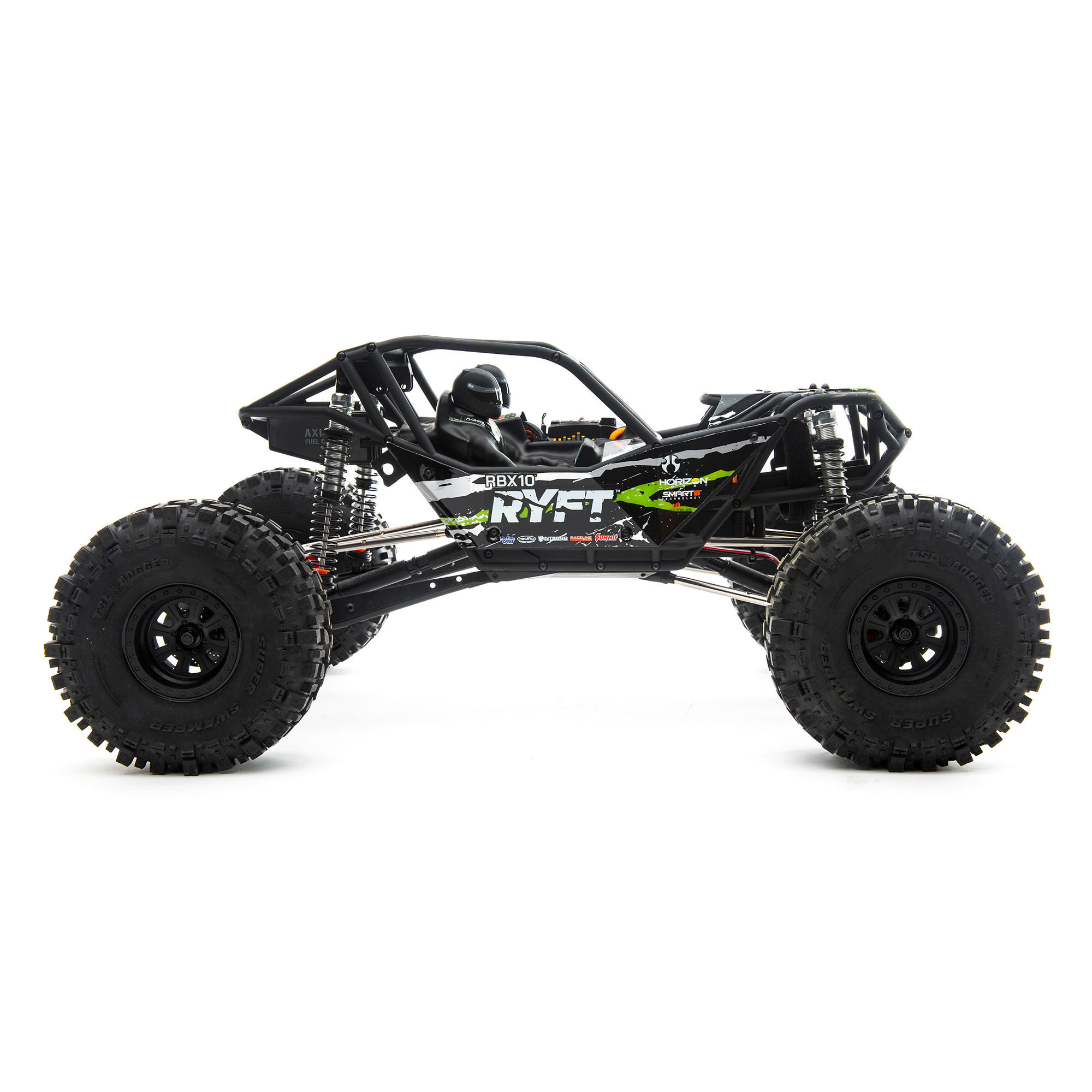 Axial 1/10 RBX10 Ryft 4X4 RTR Brushless Rock Bouncer, Black