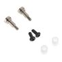 Fin Titanium Shock Stand-Offs with Bushing, Short, B6.2, B6.3
