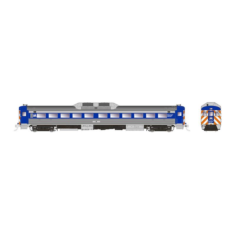 HO Budd RDC-1 (Ph 1b) (DC/DCC/Sound): Metro North: #65