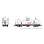 N Wide Vision Caboose, CP Engineering White #420989