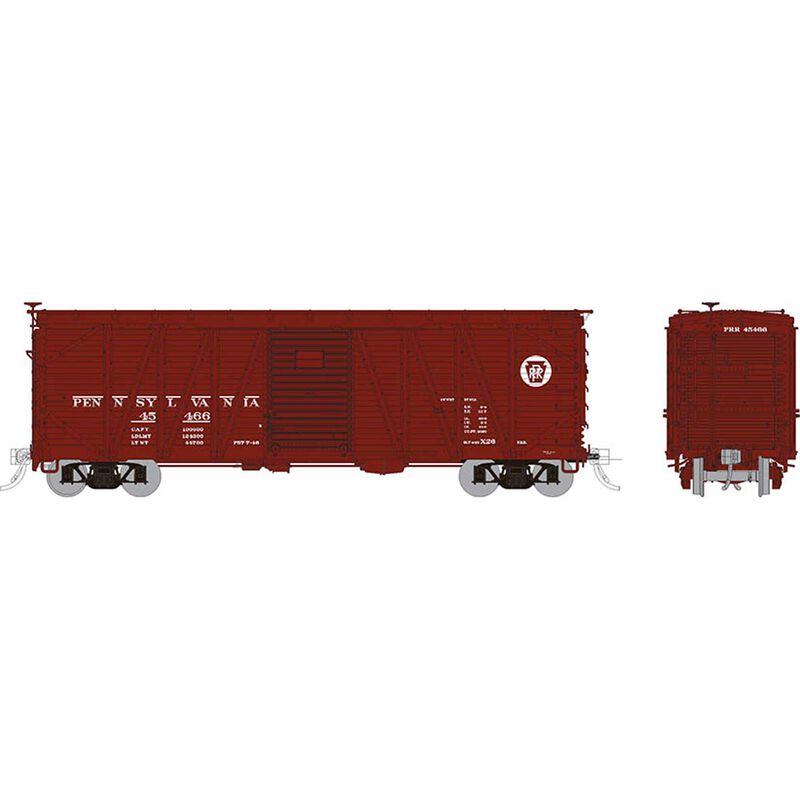 HO USRA Single-Sheathed Boxcar: PRR Y-door