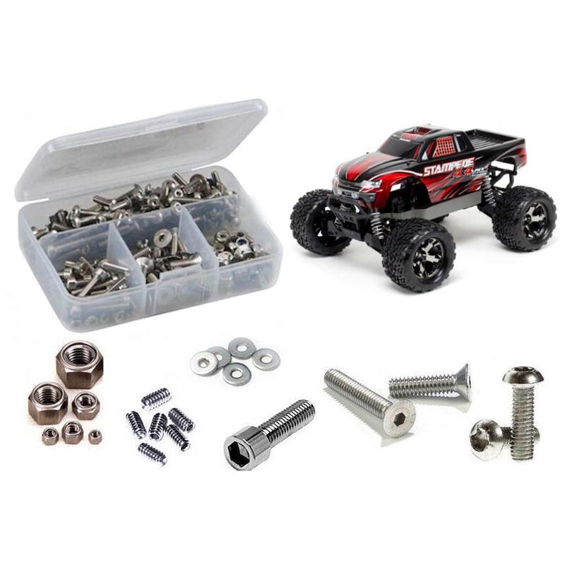 Traxxas Stampede BL-2S 4x4 (#67154-4) Stainless Steel Screw Kit