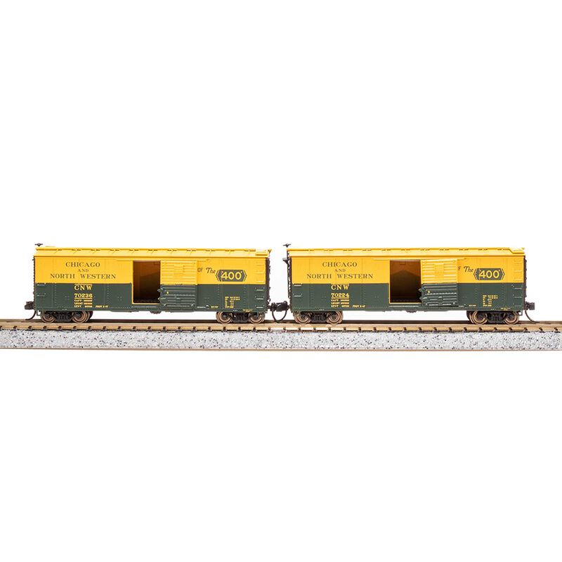 N USRA 40' Steel Boxcar, CNW (2)