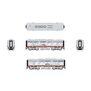 HO EMD F3 Locomotive A/B Set, ATSF 25L / 25A, Warbonnet with Paragon4