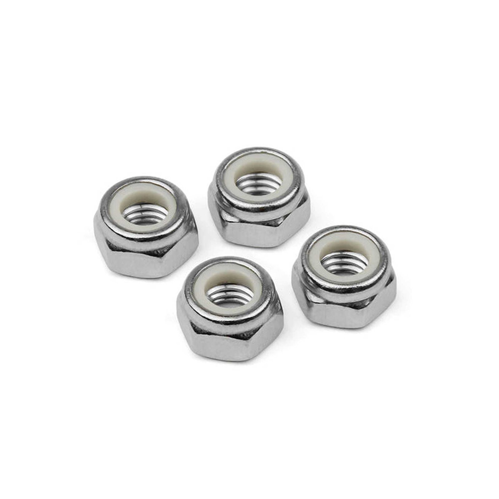 5mm Non-Flanged Wheel Nuts (4)
