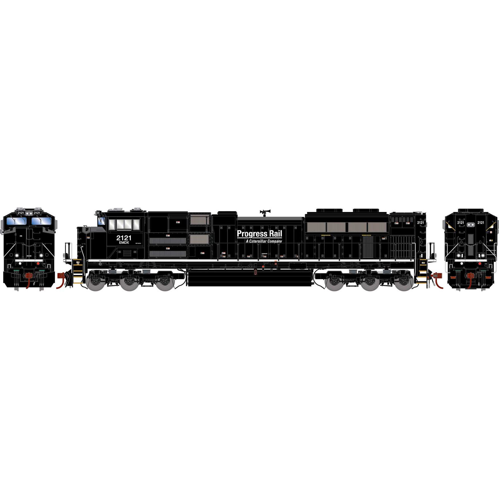 HO SD70ACe Locomotive, EMDX #2121