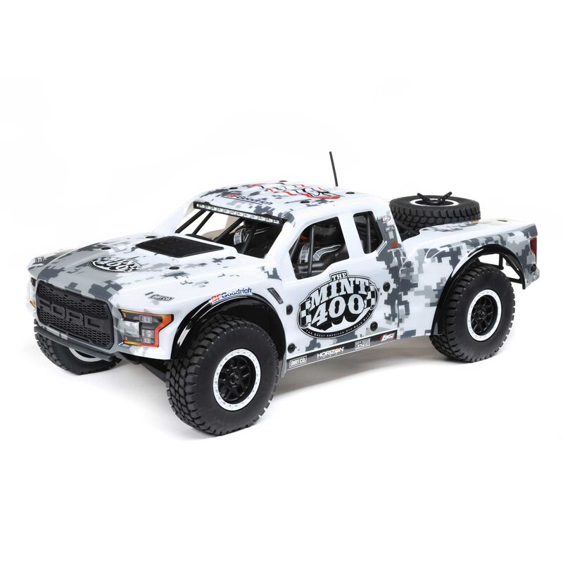 1/10 Mint 400 Ford Raptor Baja Rey Limited Edition 4WD RTR, White