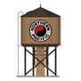 HO, Operating Water Tower with Sound, NP, Weathered