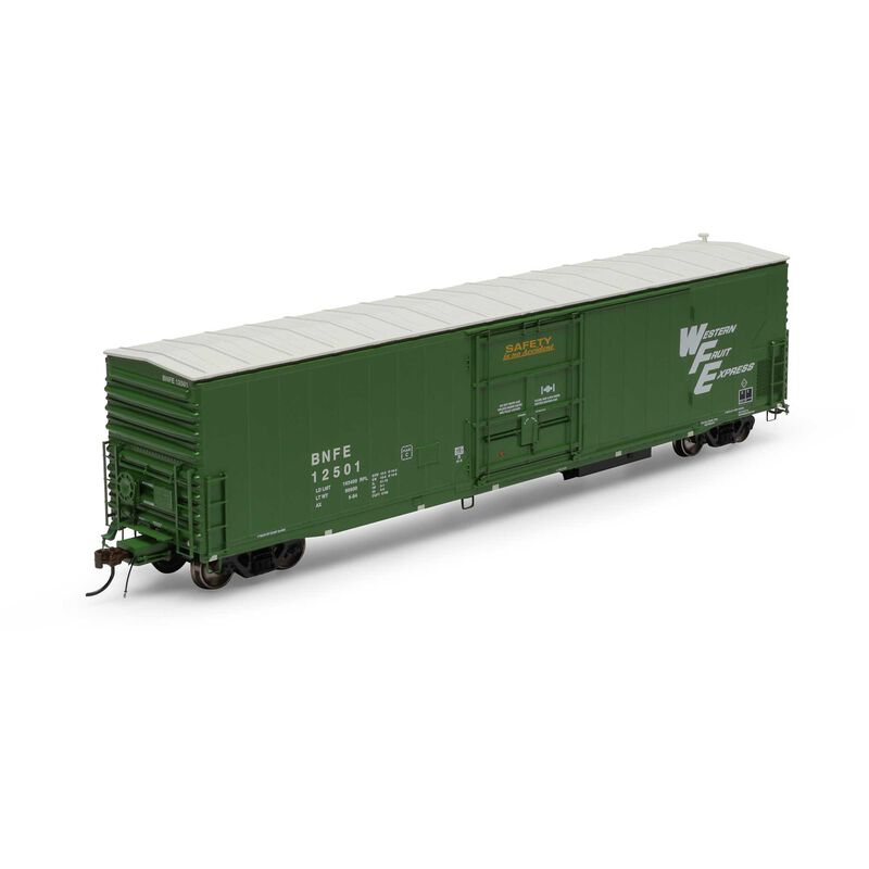 HO GEN 57' FGE Mechanical Reefer with Sound, BNFE 'Green' #12501