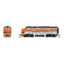 EMD F7 AB, WP 913-A/914-C, Freight Scheme, A-unit Paragon4 Sound/DC/DCC, Unpowered B, N