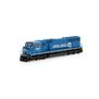 HO SD60M with DCC & Sound,CR/Blue/White/Quality #5549