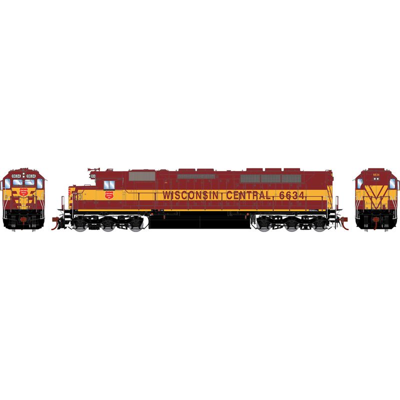 HO GEN SDP45 Locomotive w/DCC & SOUND, WC #6634