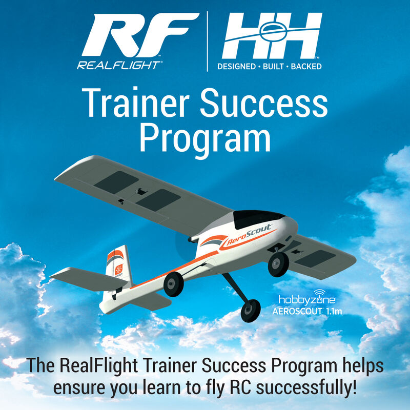 Learn to Fly RC with the Perfect Trainer RC Airplane or Simulator