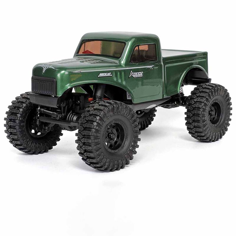 1/18 Ascent-18 Brushless 4x4 Rock Crawler RTR, Green