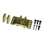Brass Servo Mount (Reefs, Emax & Savox), 1/24 Axial SCX24 & AX24