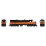 HO EMD SD10 Locomotive with DCC & Sound: Milwaukee Road: #543
