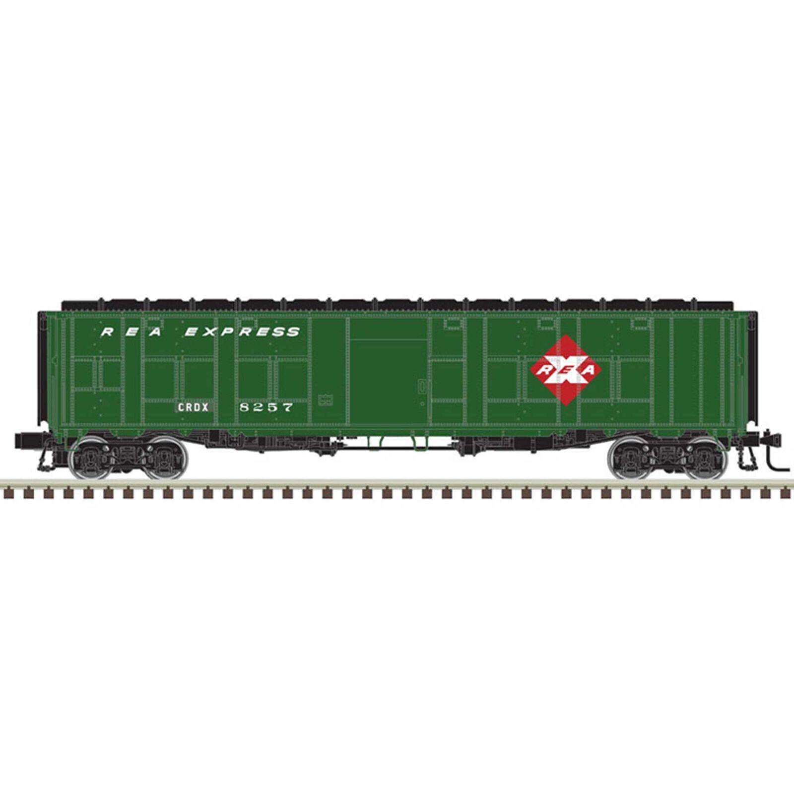 OScale Troop Series Car 2-Rail Railway Exp (CRDX)