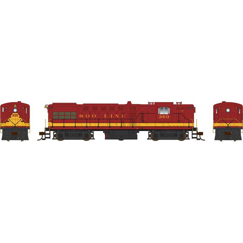 HO DRS-4-4-1500 SOO Loco #362