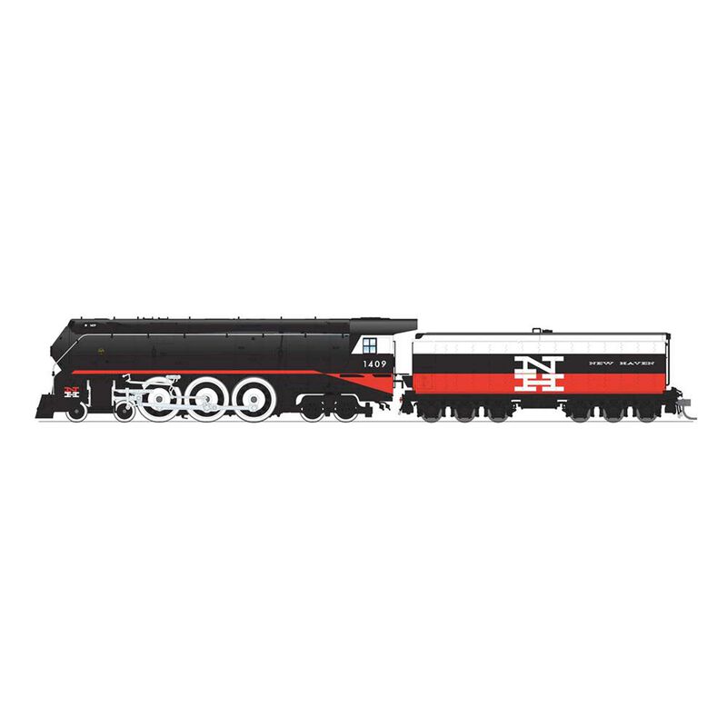 HO New Haven I-5 4-8-4 Locomotive, #1409, McGinnis Scheme