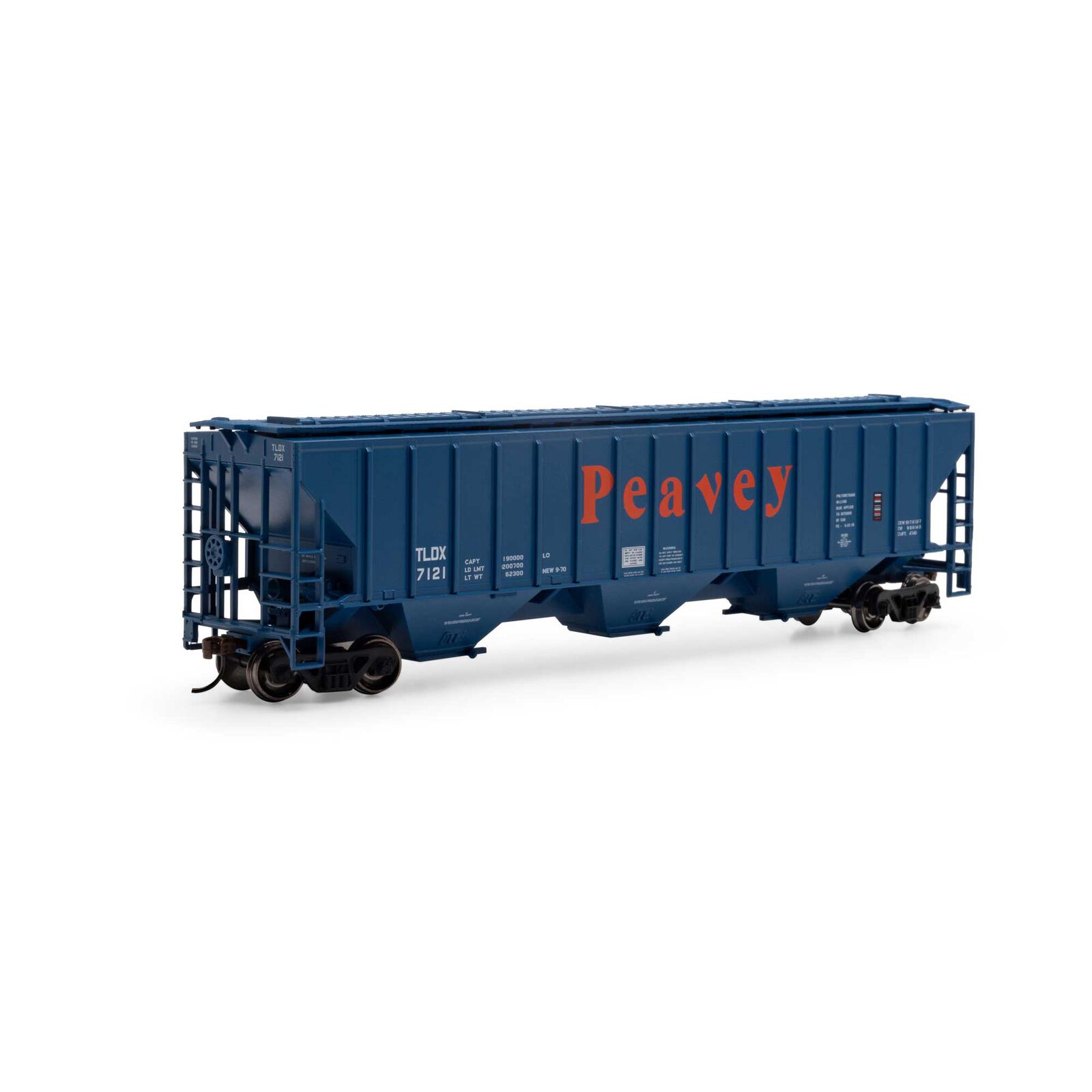 HO PS4740 Covered Hopper, TLDX #7121