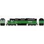 HO GEN F45 Locomotive w/DCC & Sound, UTAH 'Ex-BN' #6606